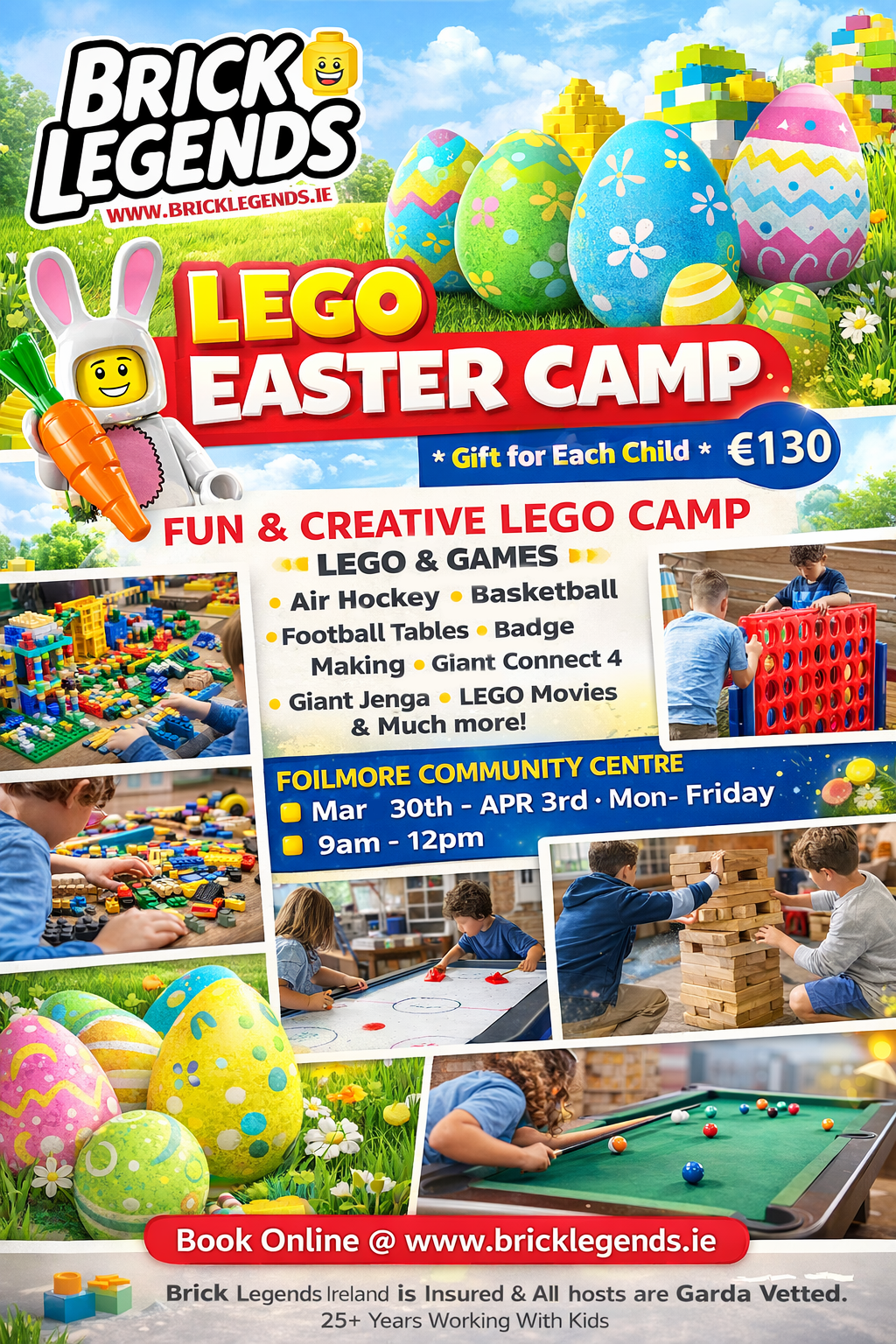 Brick Legends Ireland - Foilmore Easter Camp 2026